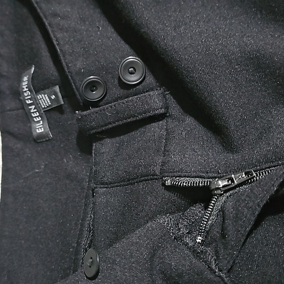 Eileen Fisher Black Pants Size Small - Picture 2 of 8